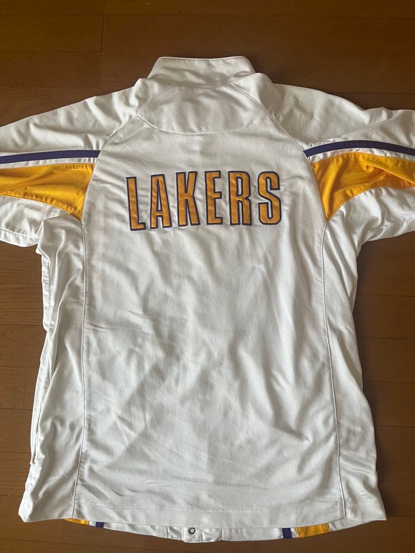 【超希少】NIKE × Lakers ウォームアップジャージ レイカーズ上