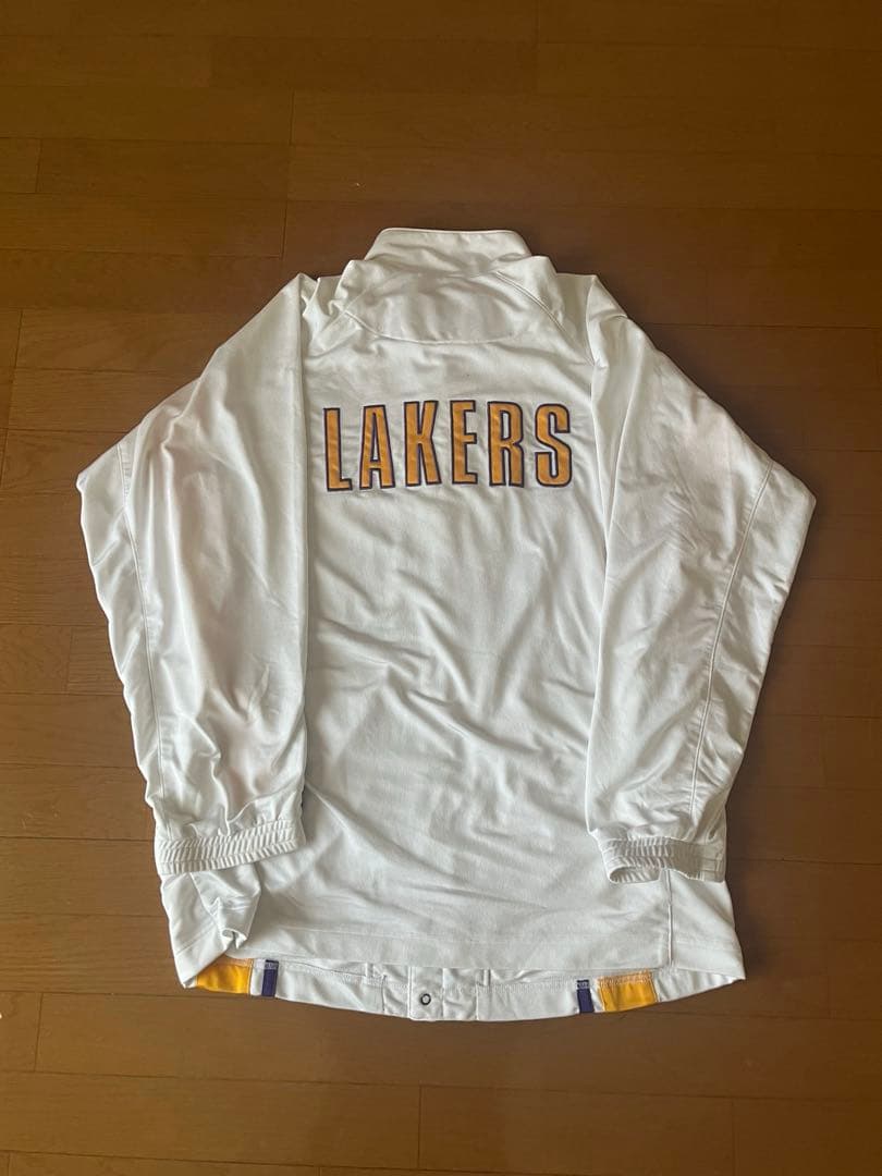 【超希少】NIKE × Lakers ウォームアップジャージ レイカーズ上