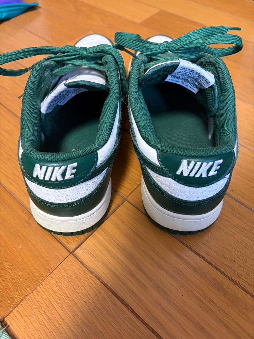 NIKE DunkLow Team Green 28センチ