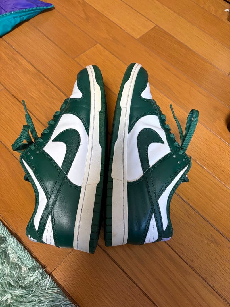 NIKE DunkLow Team Green 28センチ