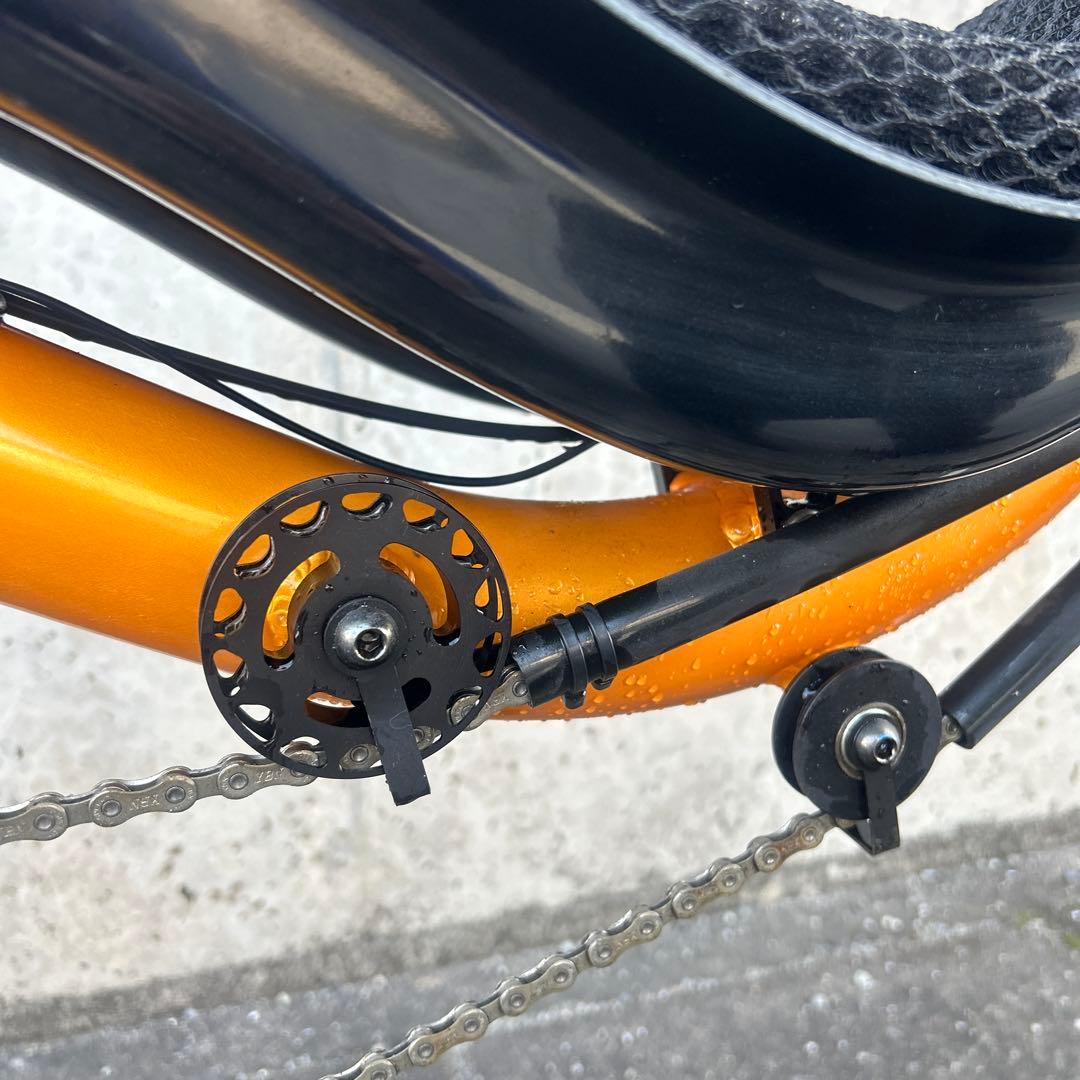 PERFORMER リカンベント自転車 オレンジ