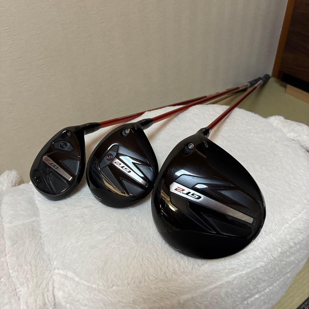 美品‼️タイトリストGT2 ドライバー フェアウェイウッド ユーティリティ3本DI