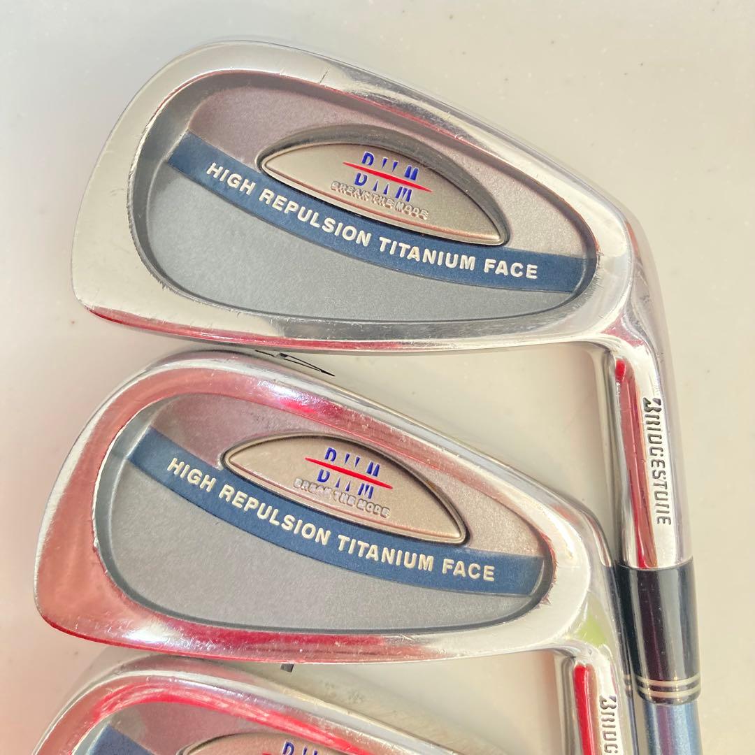 【高反発】ブリヂストン ビーム チタンフェース アイアン R セット