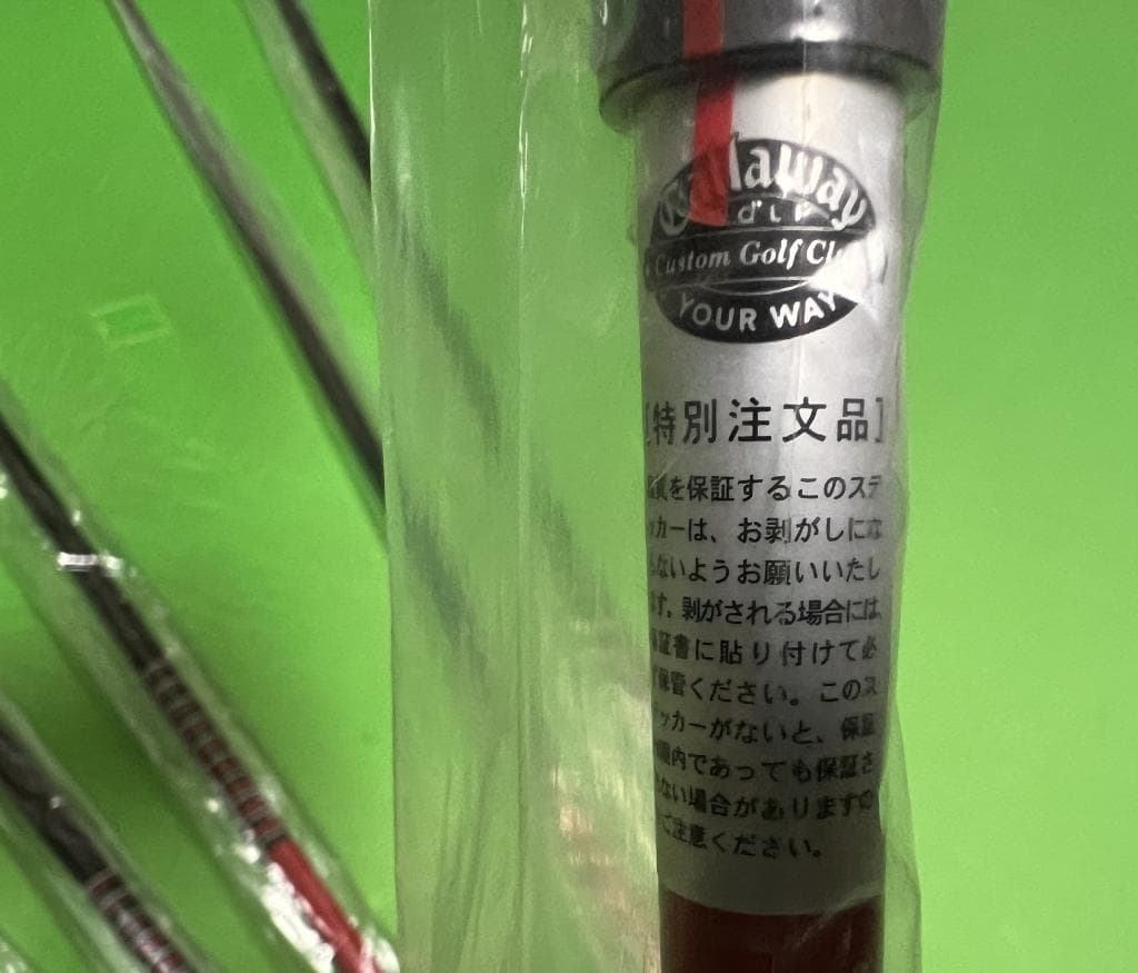 未使用Callaway Legacy Black (2011) 5i-PW 6本