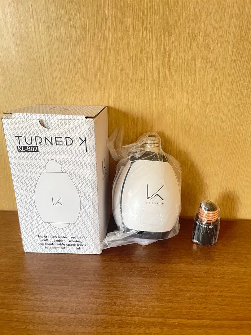 【未使用品】カルテック ターンド・ケイ KL-B02 脱臭・除菌LED電球