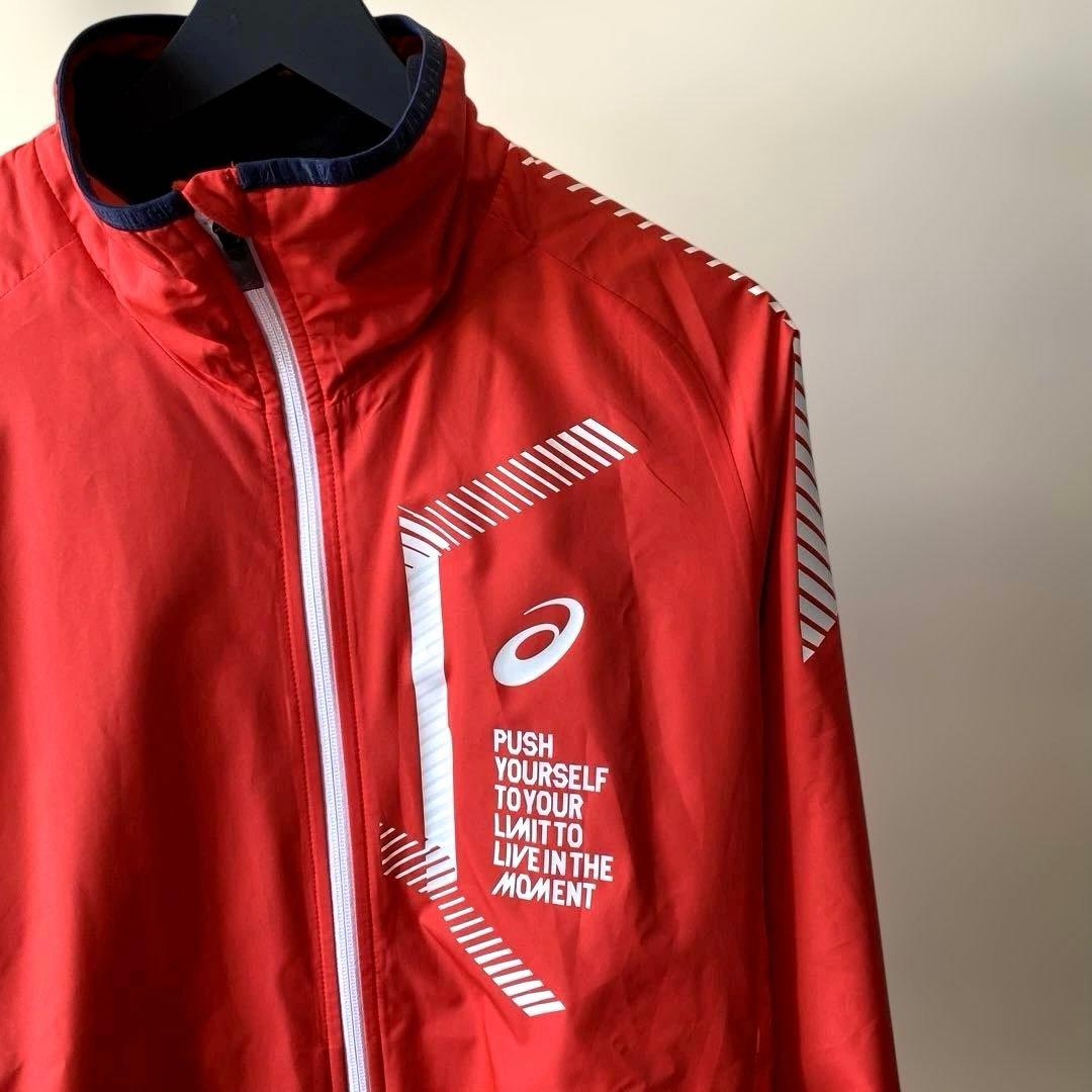 asics アシックス LIMO 裏トリコット ウインドブレーカー 上下 M