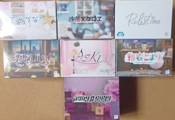 プライズ　ホロライブ　Relaxtime　７体set