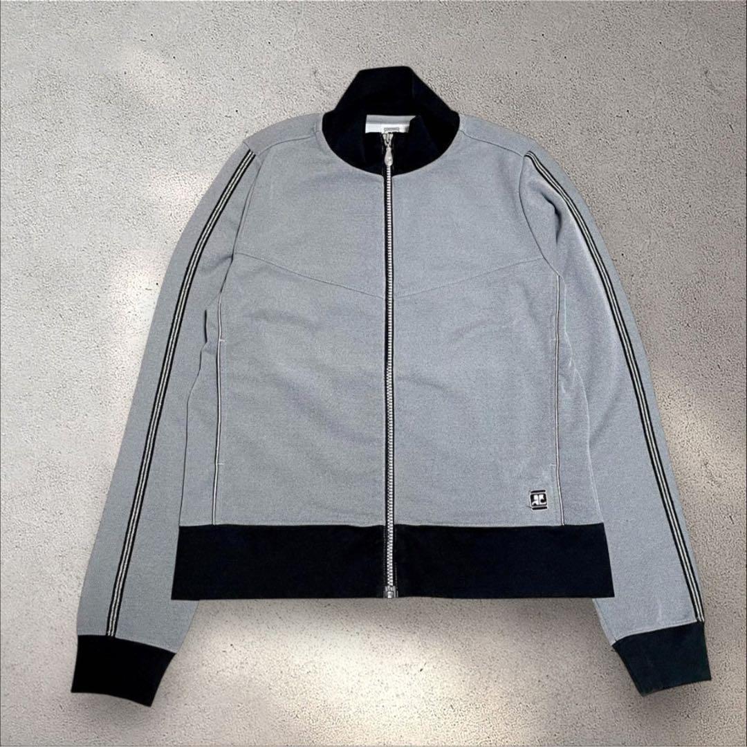 M【Courrèges】sport futur トラックジャケット Y2K ラメ
