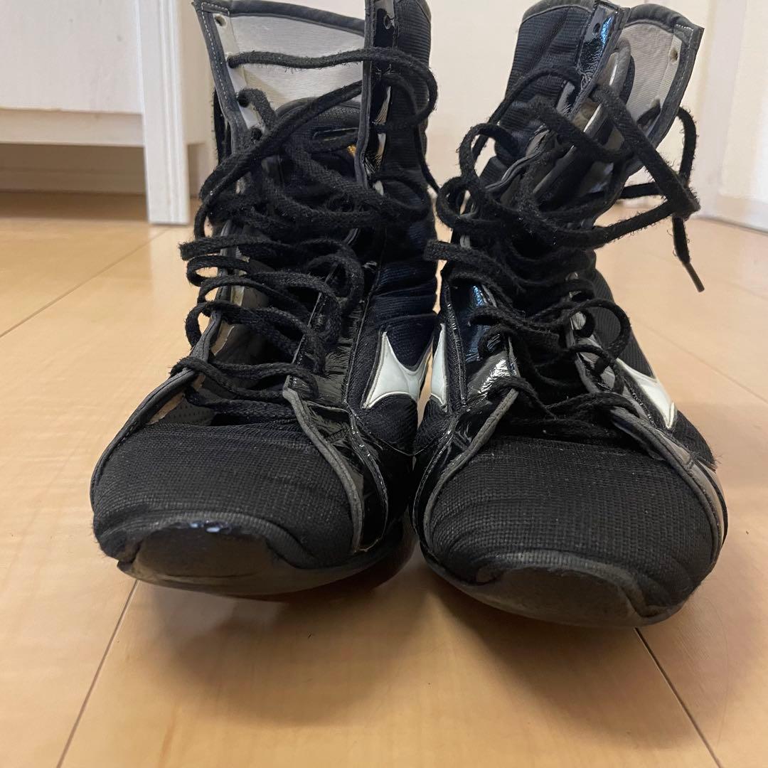 Mizuno ボクシングシューズ フィニッシャー ブラック×ホワイト