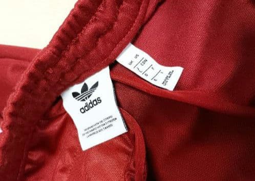 adidas ベッケンバウアー ジャージ パンツ バーガンディ L 美品