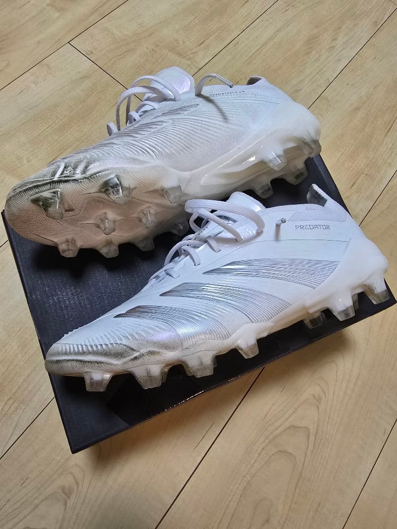 adidas Predator HG ホワイト 24.5cm
