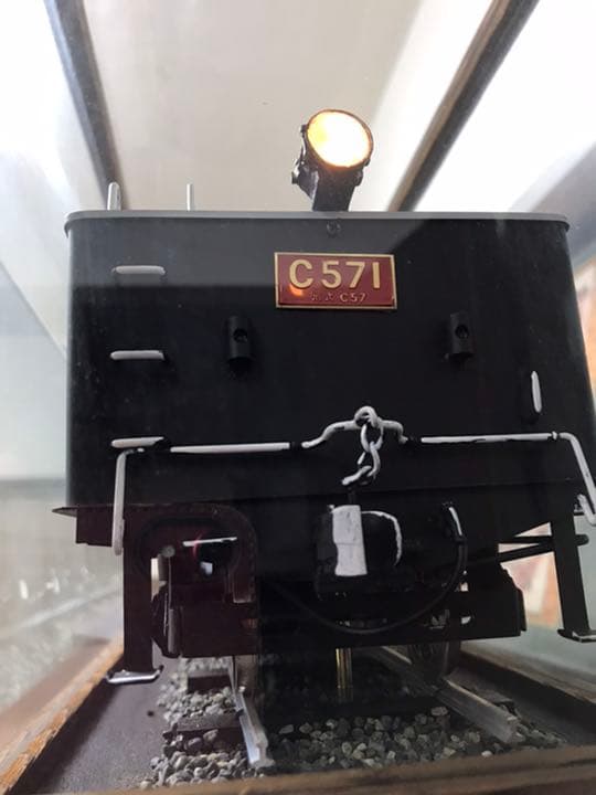 超レア　鉄道模型　C571✨光る✨汽笛鳴る　SL貴婦人　蒸気機関車　汽車　国鉄