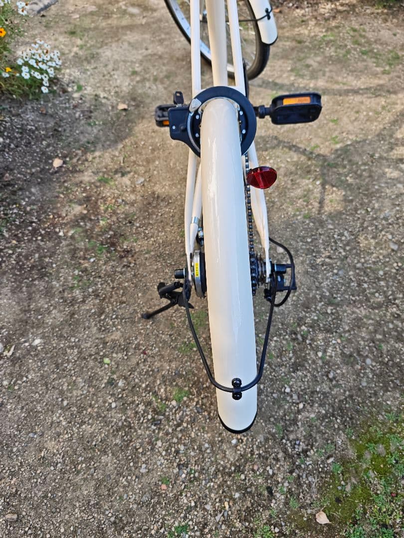 [直接引き渡しのみ] アサヒ　Cream Mini　ミニベロ　自転車　6段変速