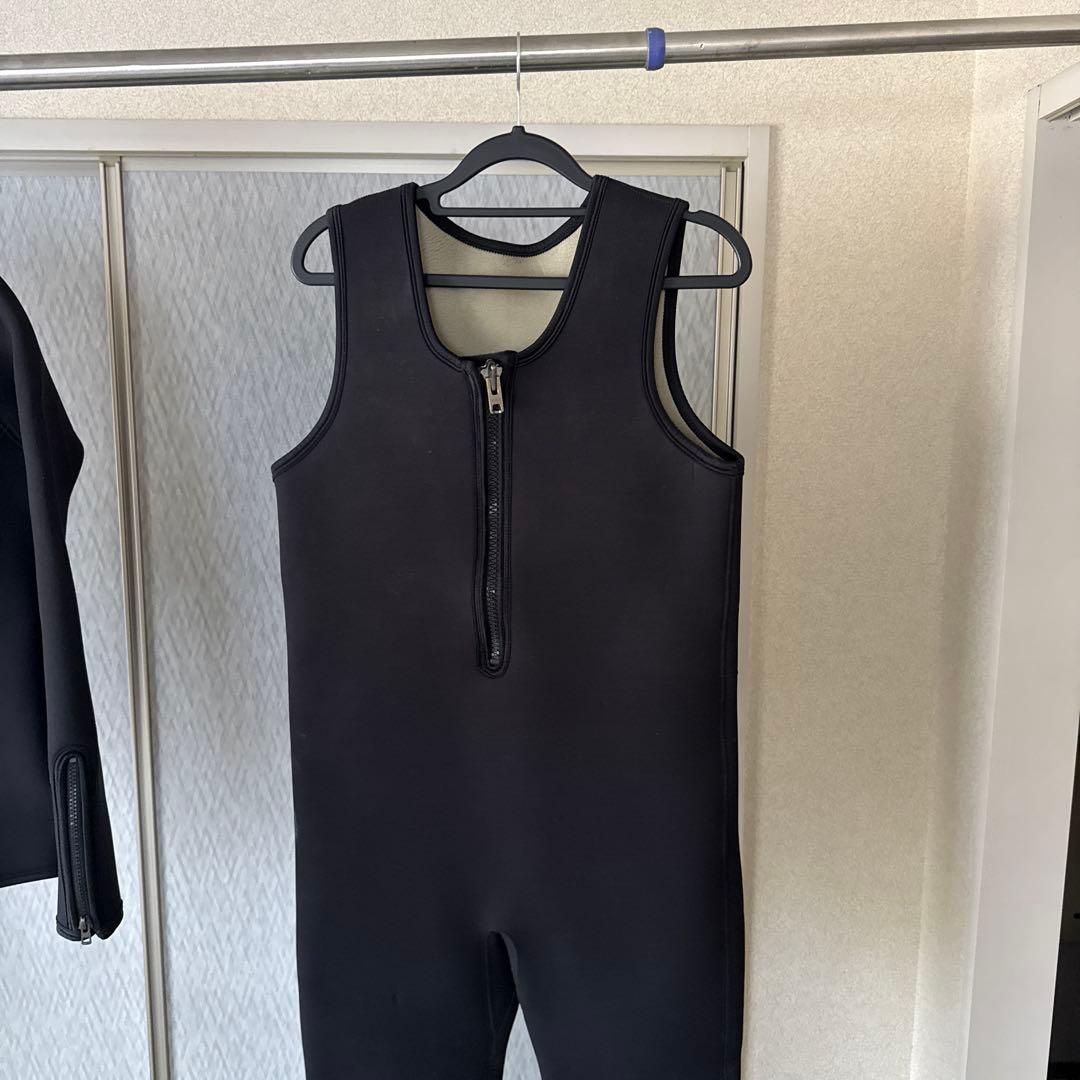 ZERO ロングジョン ウェットスーツ ブラック