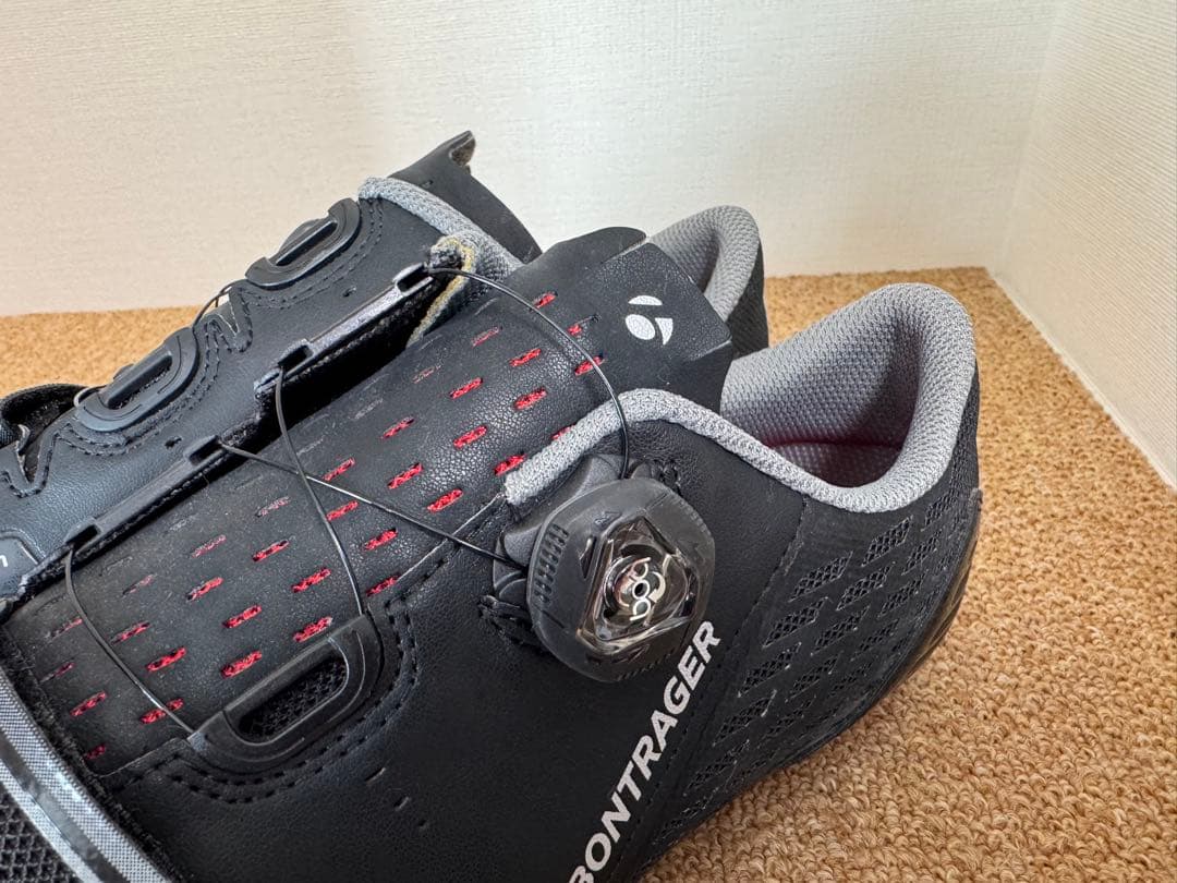 【未使用】Bontrager SPD-SLシューズ　Boaダイヤル クロージャー