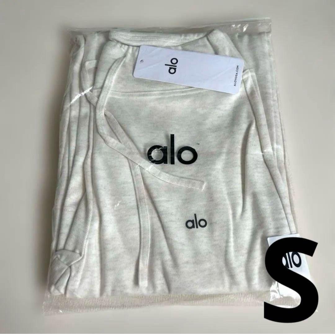 新品!Alo Yoga パンツ アイボリー　S