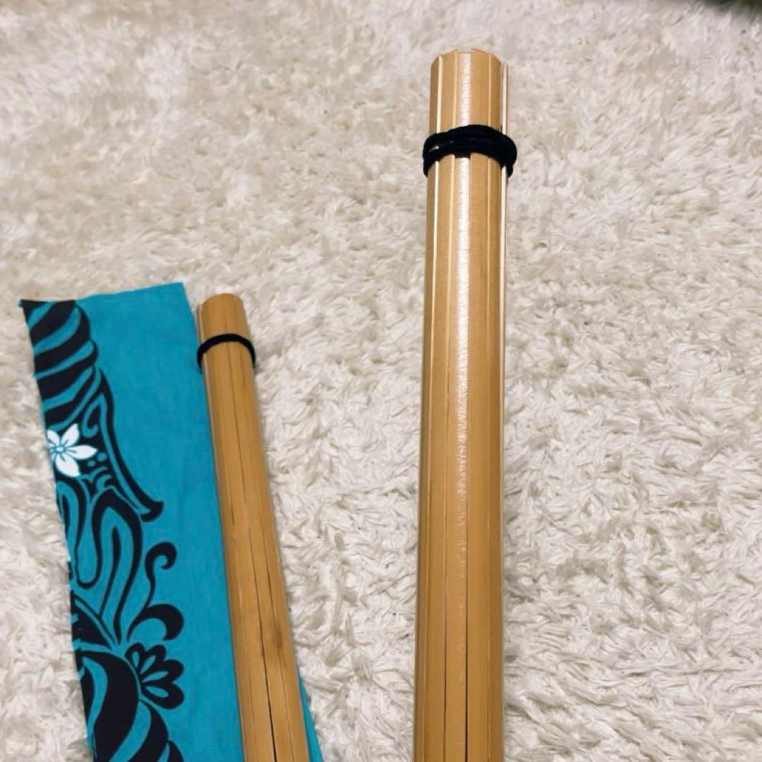 プイリ　50cm フラダンス用竹製楽器 収納袋付き