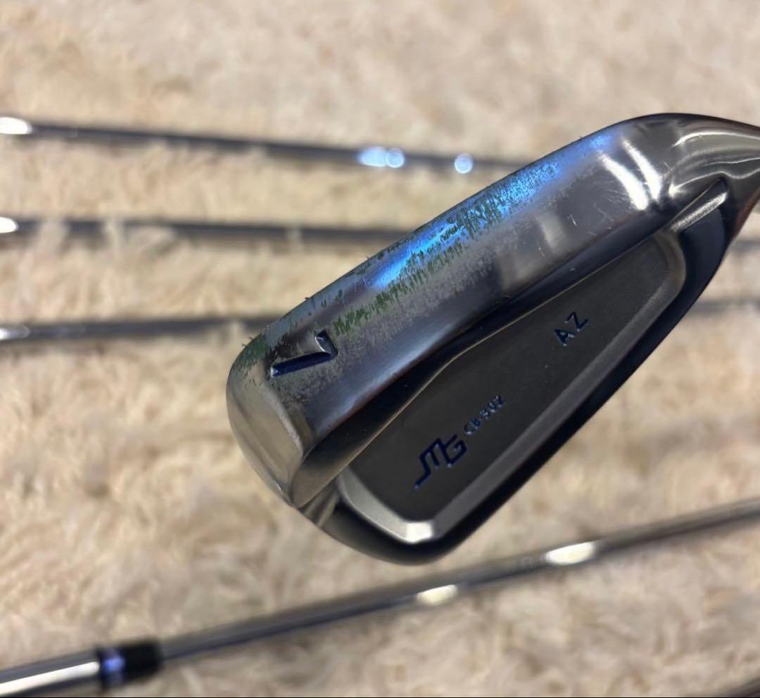 miura アイアンセット スチールシャフト Sフレックス 6本