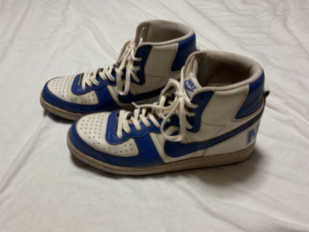 ナイキ ターミネーター HIGH WHITE/ 30cmビンテージ加工