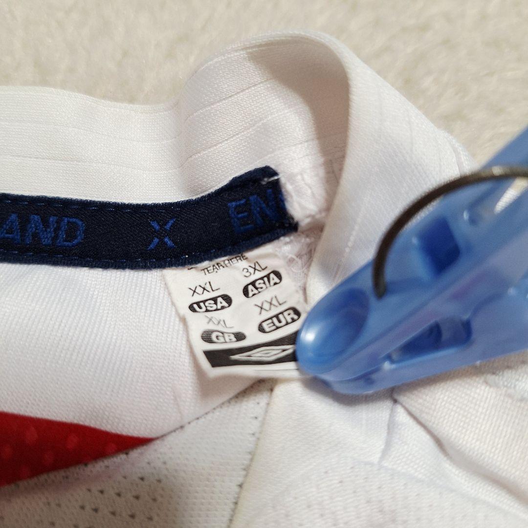 UMBRO/アンブロ イングランド代表 07-09 ユニフォーム【3XL】#6