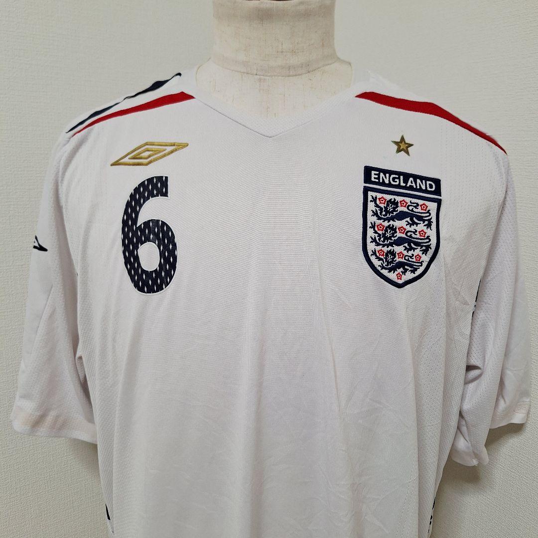 UMBRO/アンブロ イングランド代表 07-09 ユニフォーム【3XL】#6