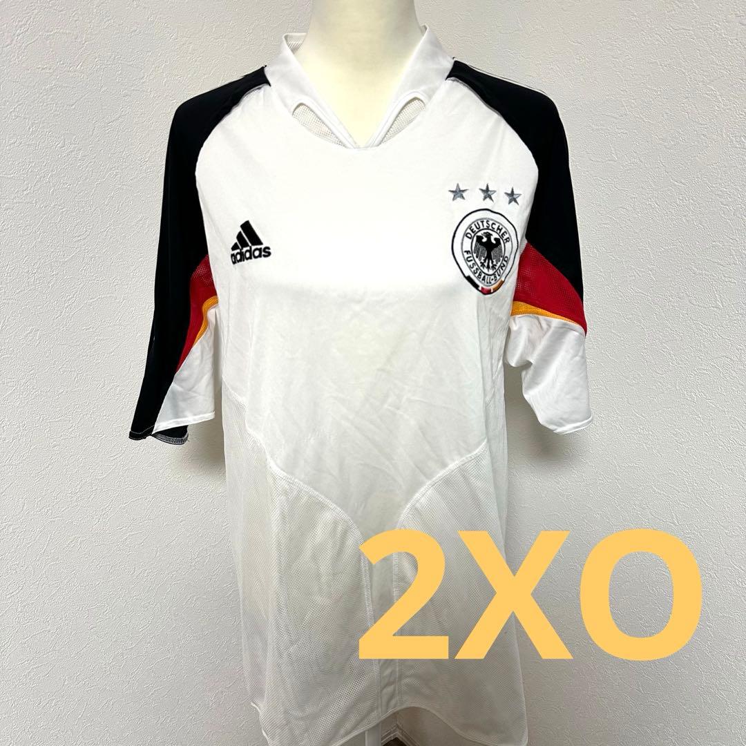 adidas サッカードイツ代表 02/04 アウェイ ユニフォーム 2XO