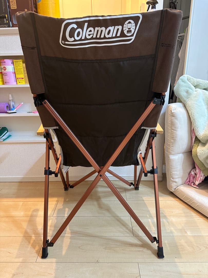 Coleman ブラウン 折りたたみチェア