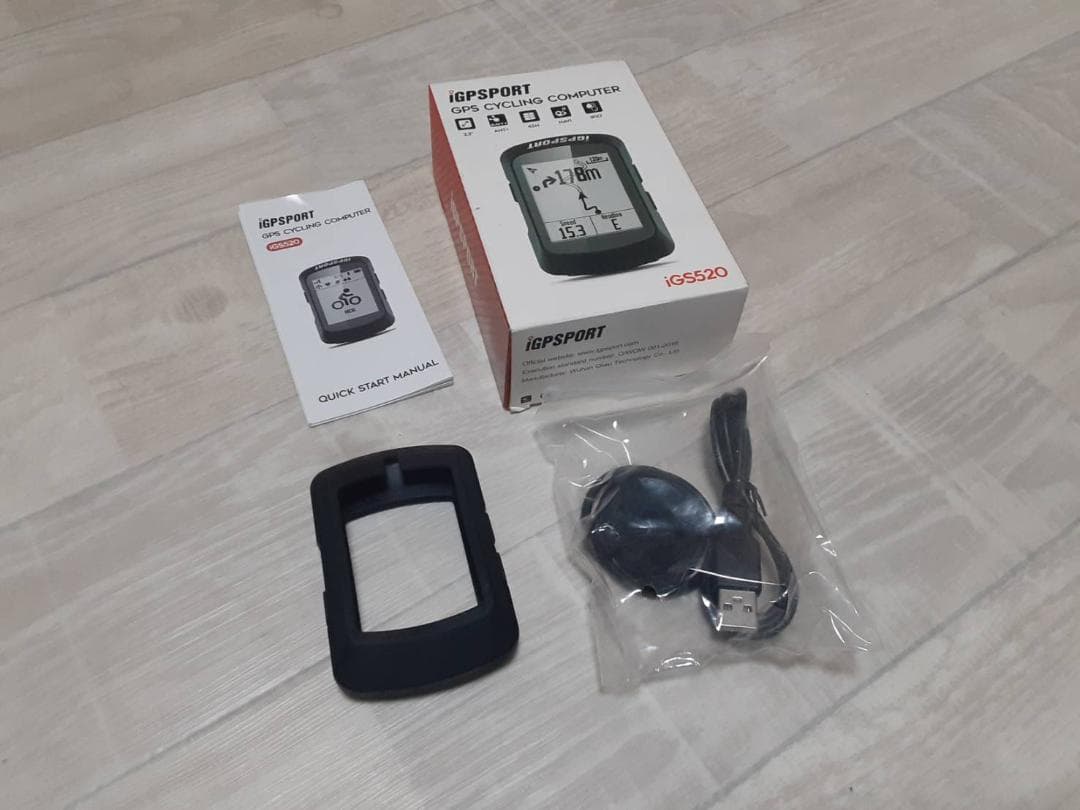 iGPSPORT IGS520 サイクルコンピューター セット 美品 付属品あり