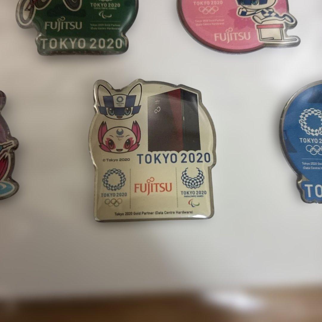 富士通　ピンバッジ　オリンピック　東京2020