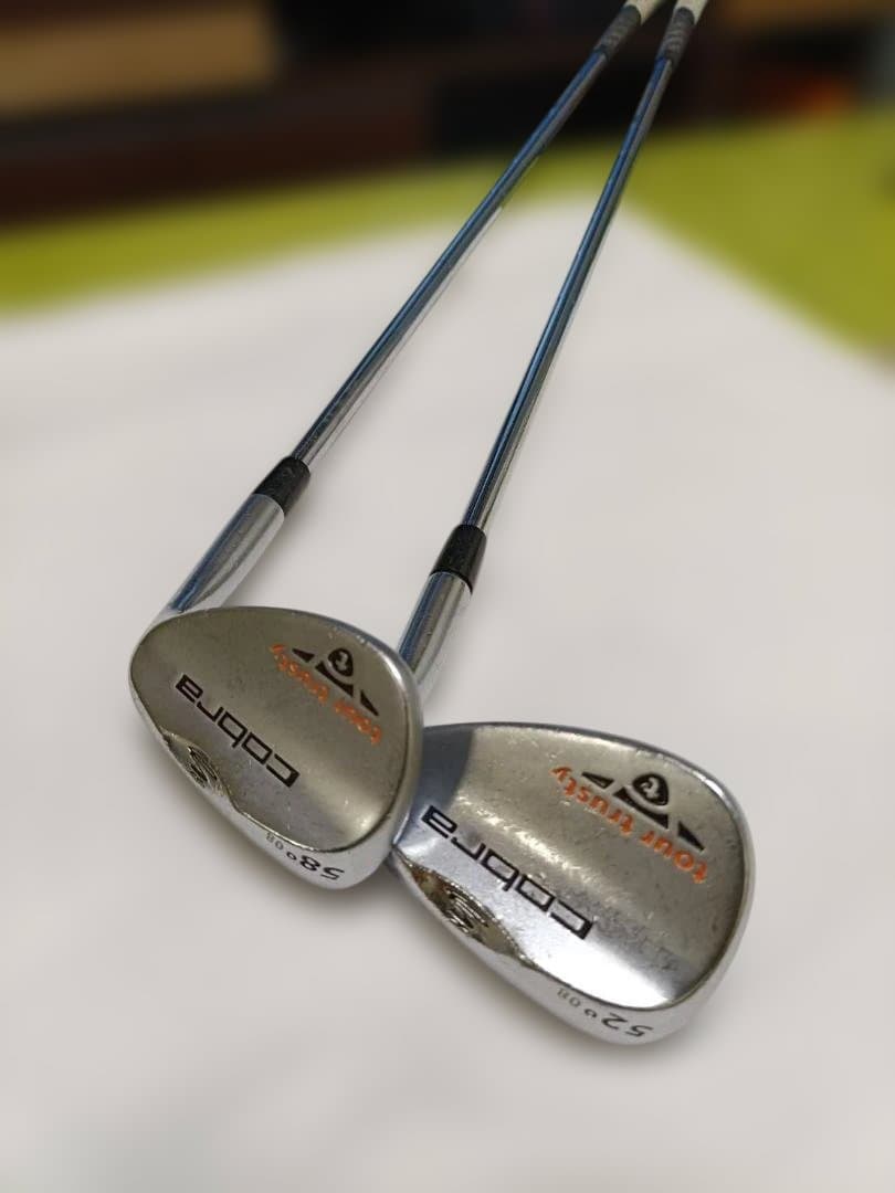 コブラTour Trusty 2014 サテン 52° 58° ウェッジ セット