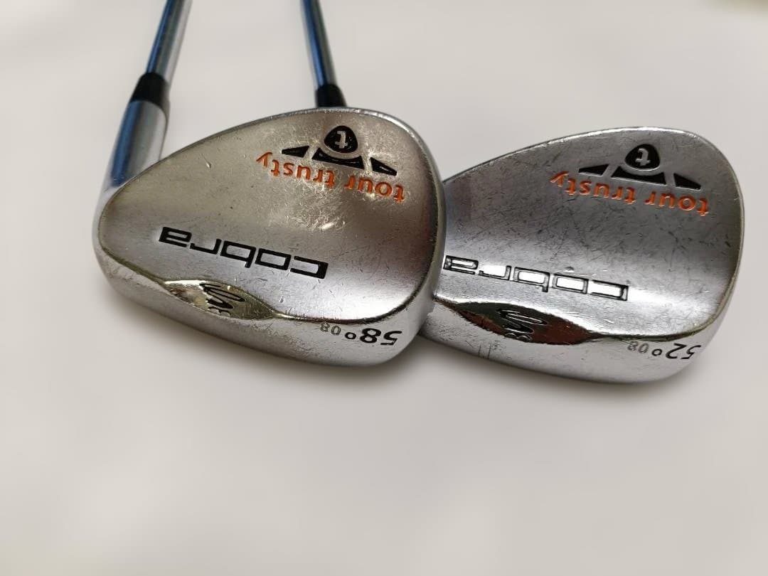 コブラTour Trusty 2014 サテン 52° 58° ウェッジ セット