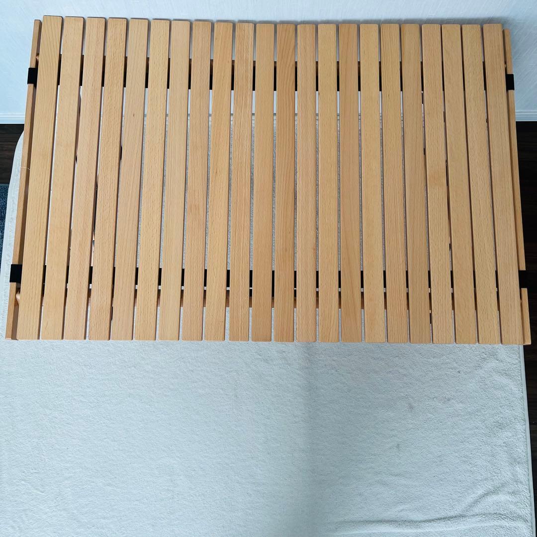 新品 WIZ'A ウィザ 木製ロールテーブル 天然木 収納バッグ有り アウトドア