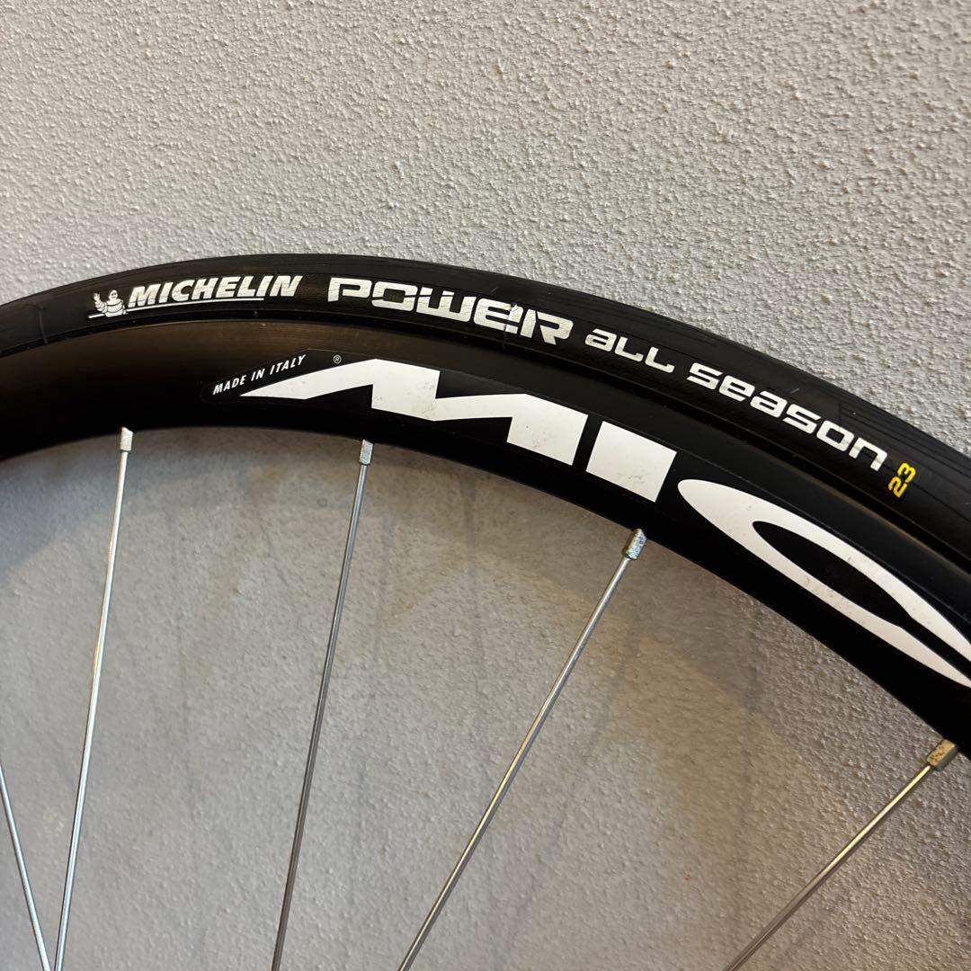 Miche 完組ピストホイール Michelin Power タイヤ付き