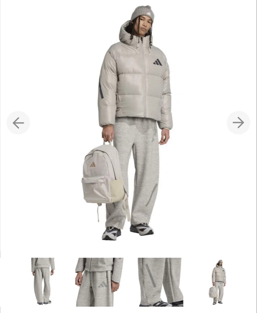 adidas　Z.N.E.プレミアムパンツ　スウェットパンツ　Lサイズ