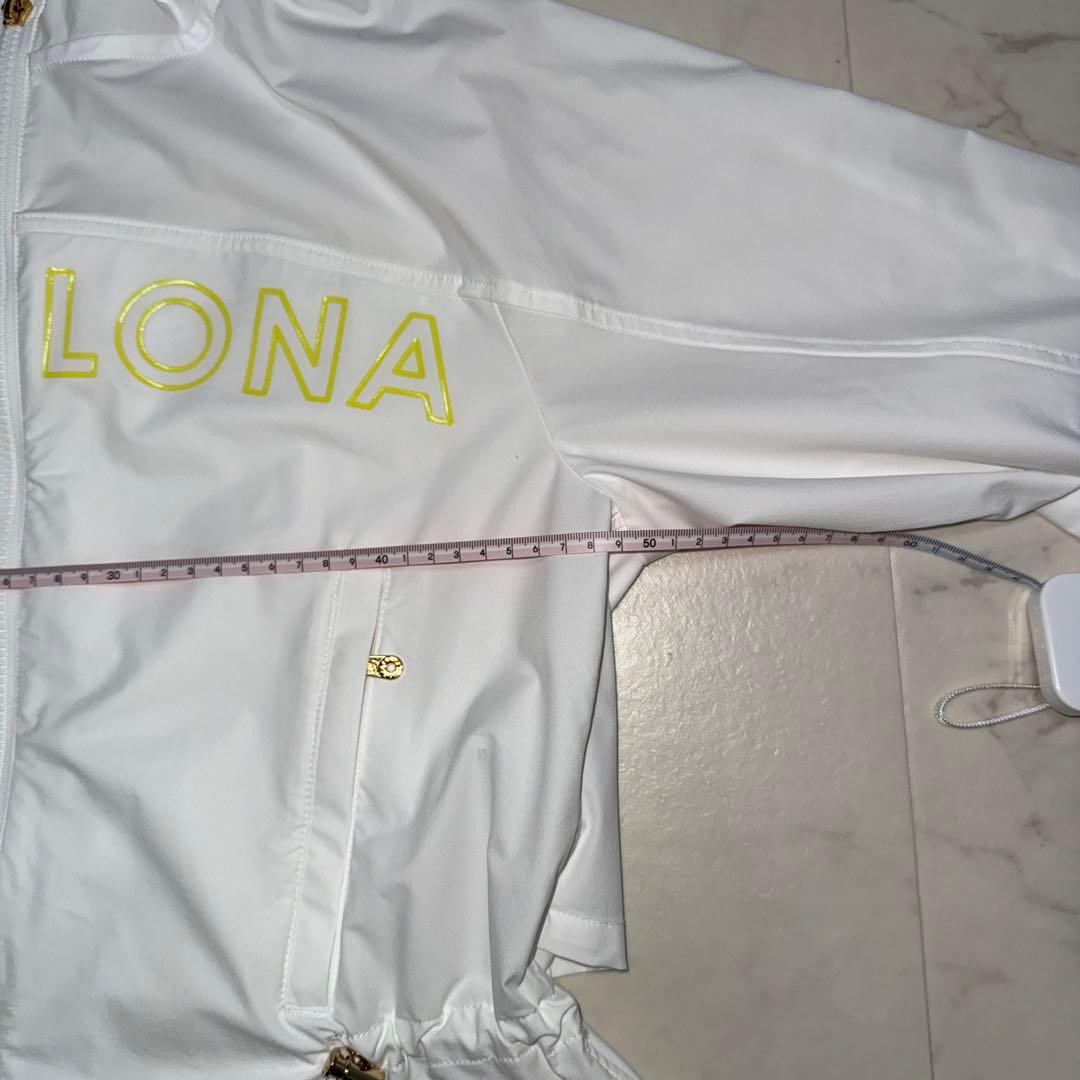 ⭐️美品⭐️MARK &LONA フード付きジャケット ホワイト【40】ゴルフ