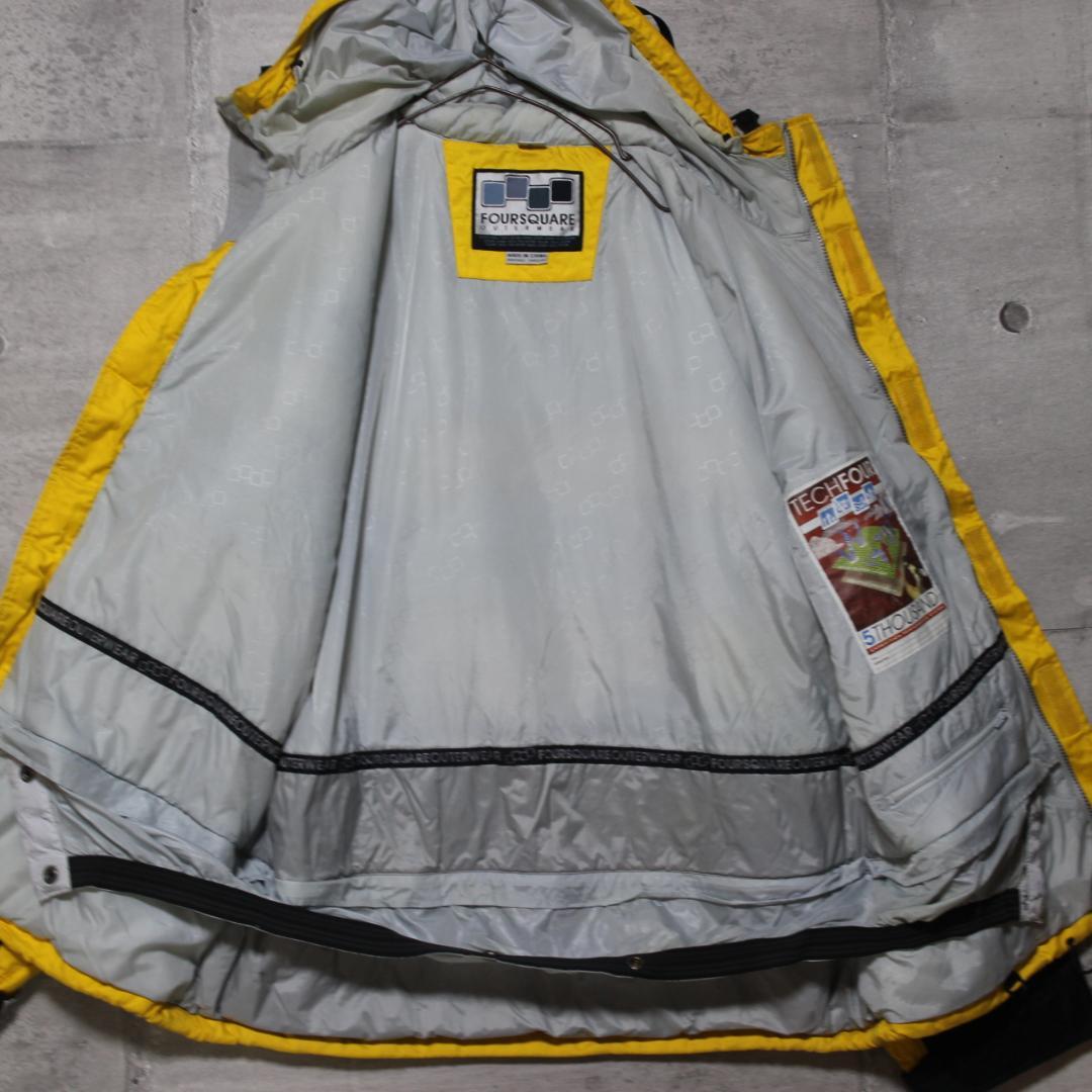 【美品 極暖 中綿入り】高撥水【L】FOURSQUARE スノージャケット