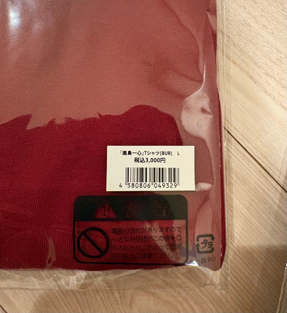 鹿島一心 Tシャツ 2枚セット Lサイズ BUR (RED) 鹿島アントラーズ