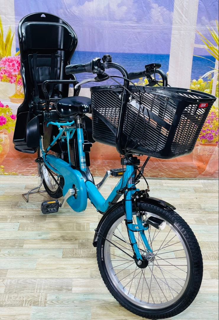 人気モデル！ギュット⭐️12AHパナソニック子供乗せ電動アシスト自転車Y3589