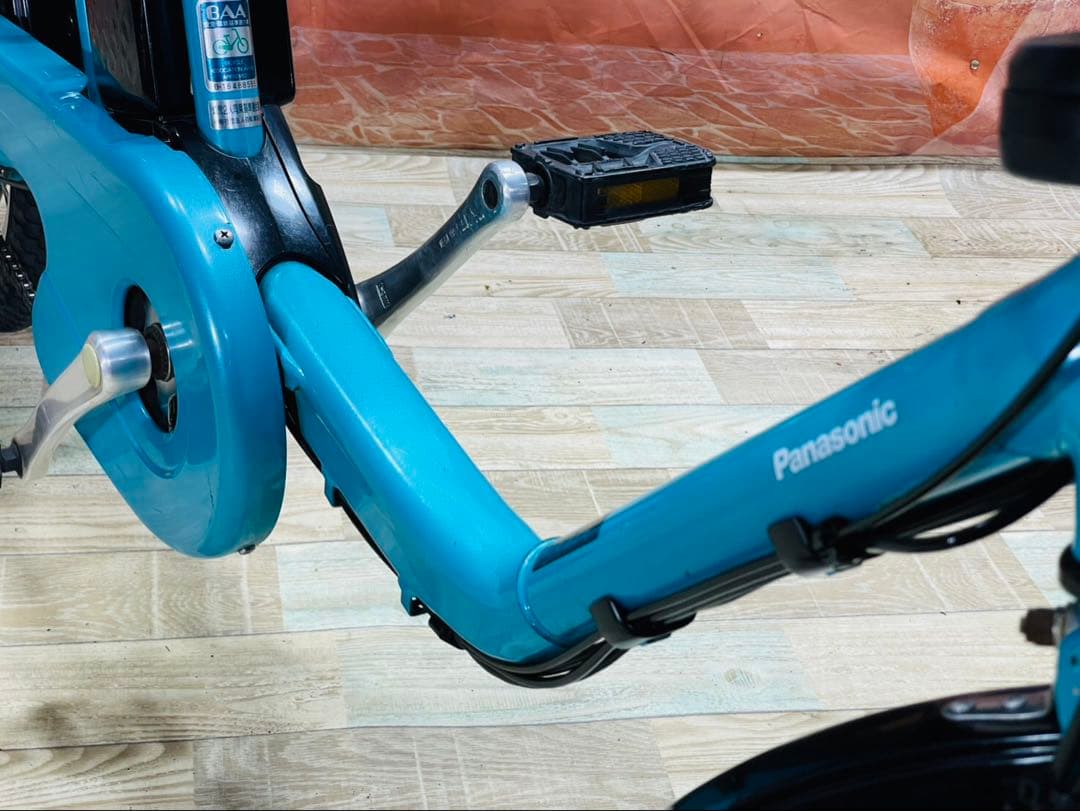 人気モデル！ギュット⭐️12AHパナソニック子供乗せ電動アシスト自転車Y3589