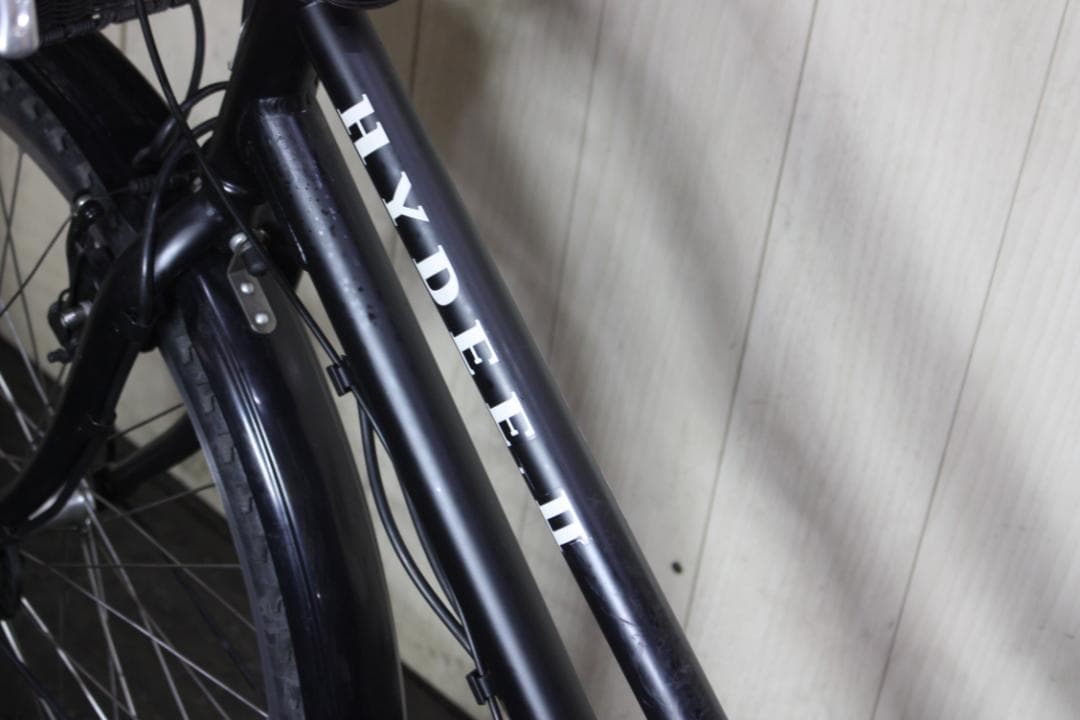 ブリヂストンハイディツー HY684C 26インチ8.7AH 3段 LED 黒色