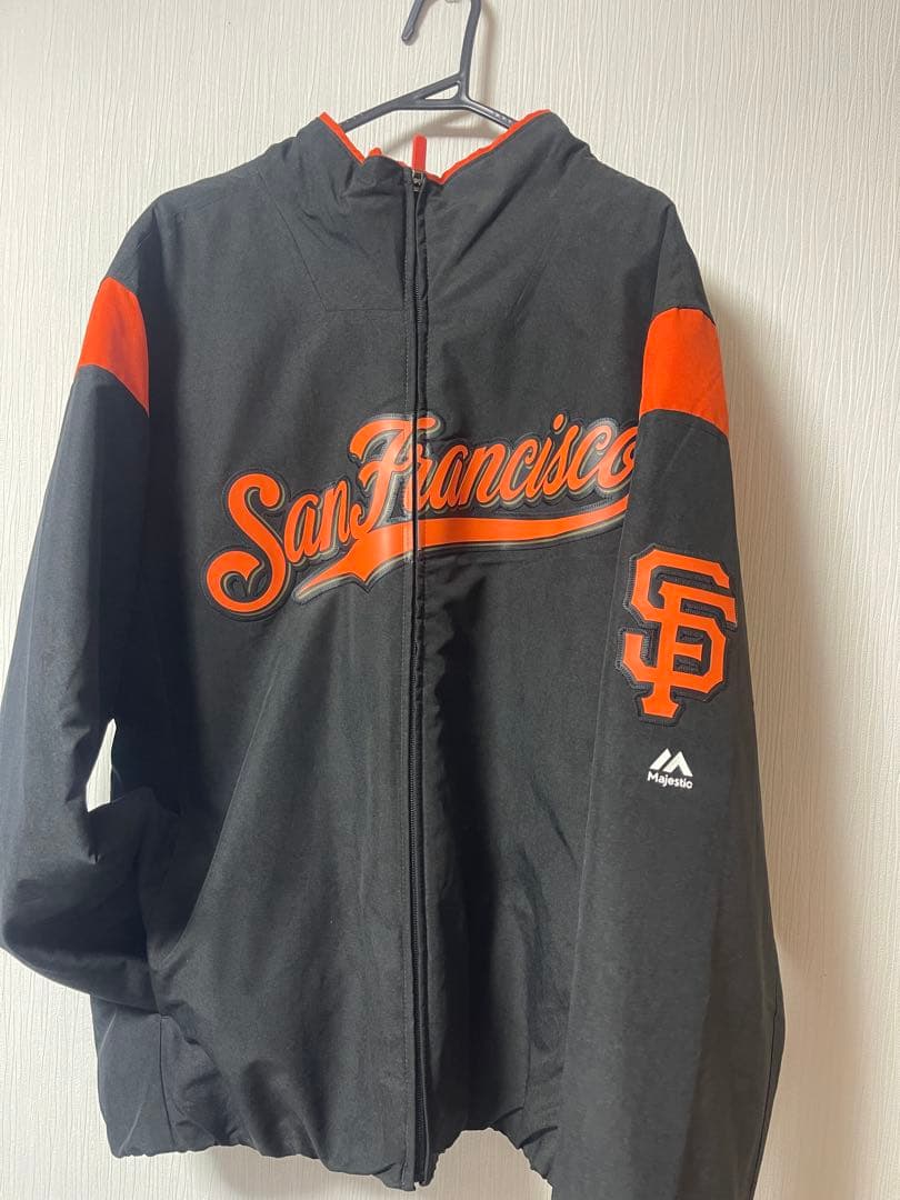 マジェスティック　サンフランシスコジャイアンツ　オーセンティックジャケット
