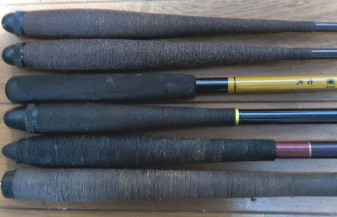【まとめ売り】6本セット　へら竿　ヘラブナ竿 5尺〜15尺程度