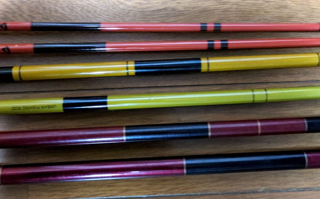【まとめ売り】6本セット　へら竿　ヘラブナ竿 5尺〜15尺程度
