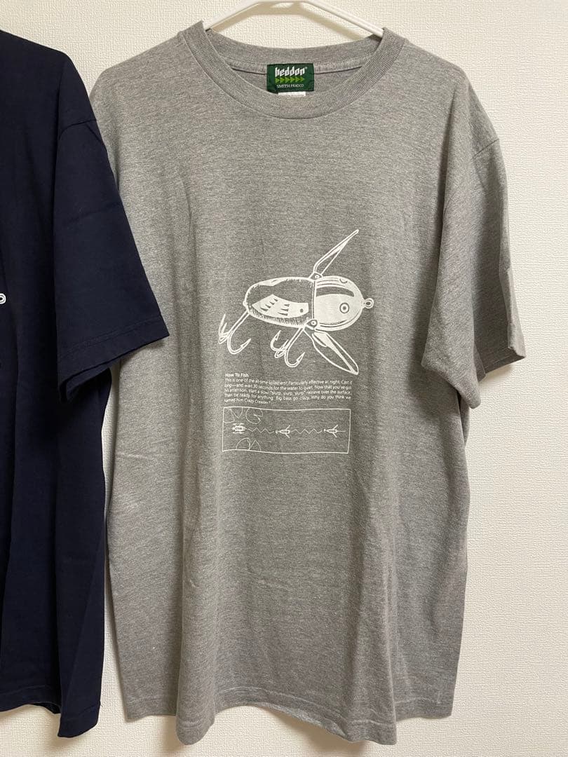 希少　へドン　Tシャツ　2011年度版　ネイビー　グレー　XL 2枚セット
