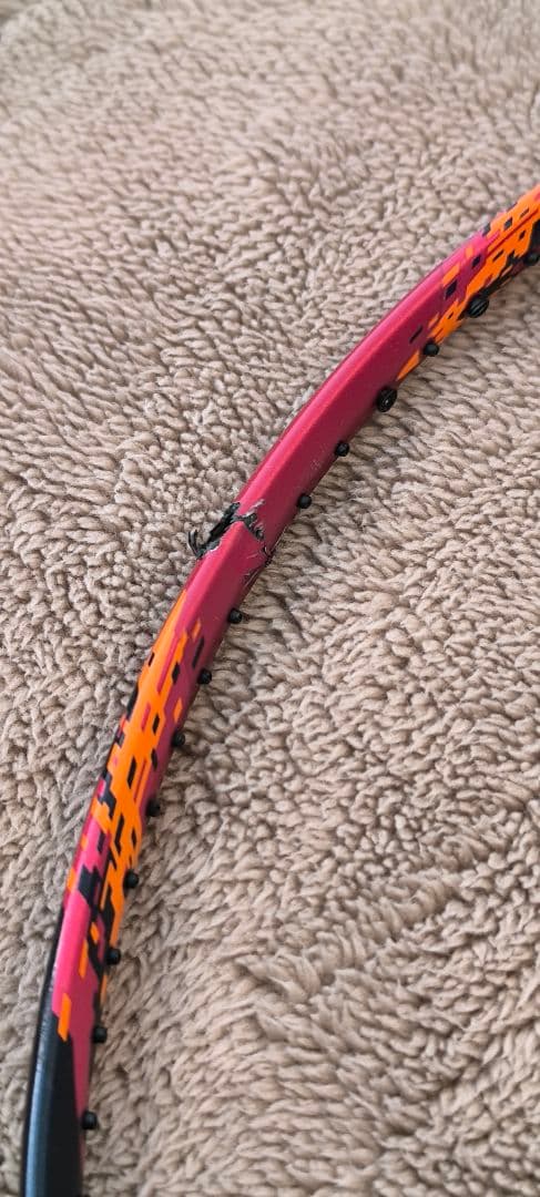 【ジャンク品】ナノフレア700 4UG6 3本セット バドミントン ラケット