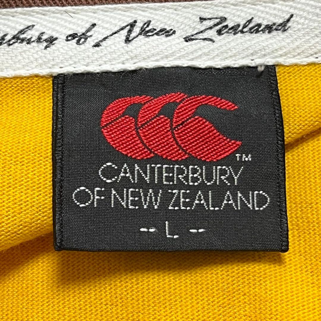 【良品】CANTERBURY｜カンタベリー，刺繍，ラガーシャツ