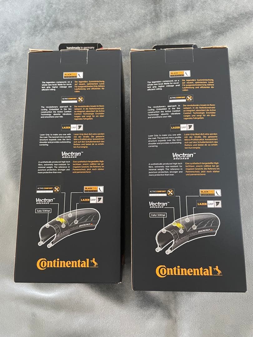 【未開封】Continental GP5000 700x28c 2本セット