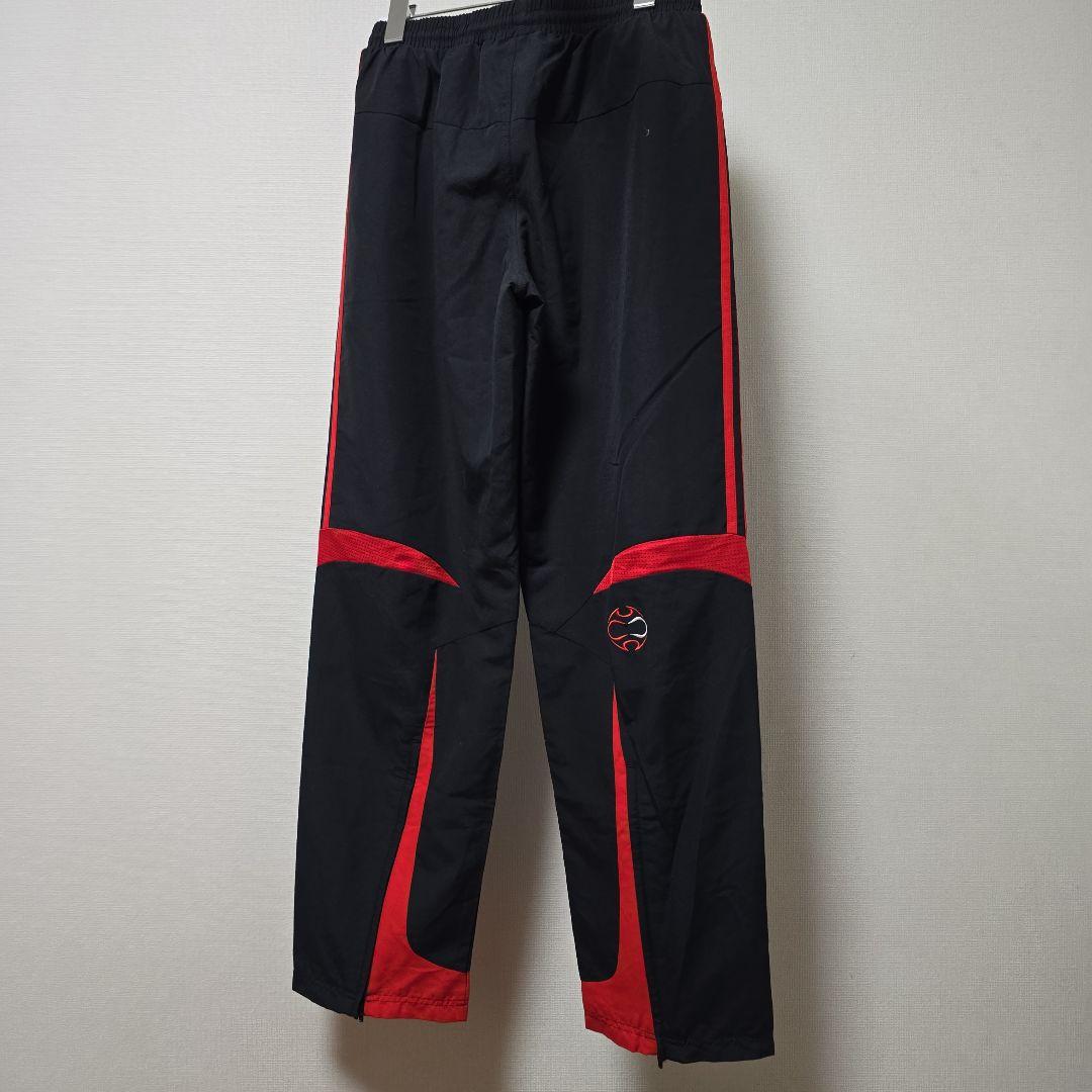 ACミラン adidas ピステ レッド　上下Mサイズ　トレーニングウエア