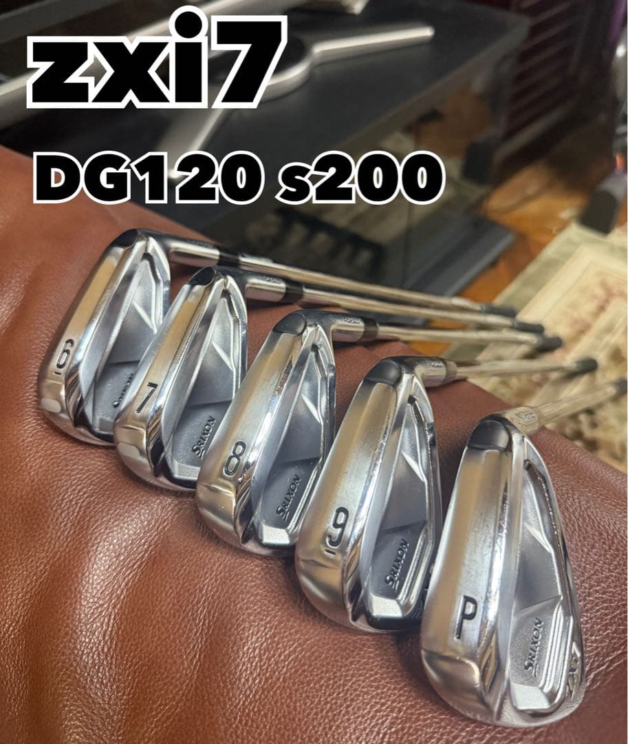 zxi7 アイアン dg120 s200 6〜p スリクソン srixon