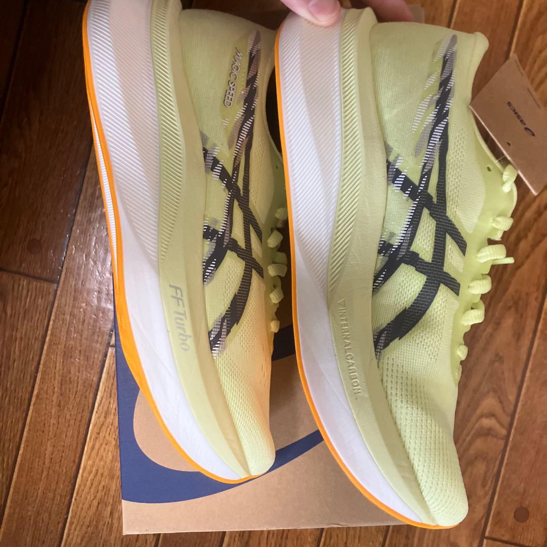 【即購入◎】asics MAGIC SPEED 4 マジックスピード 4イエロー